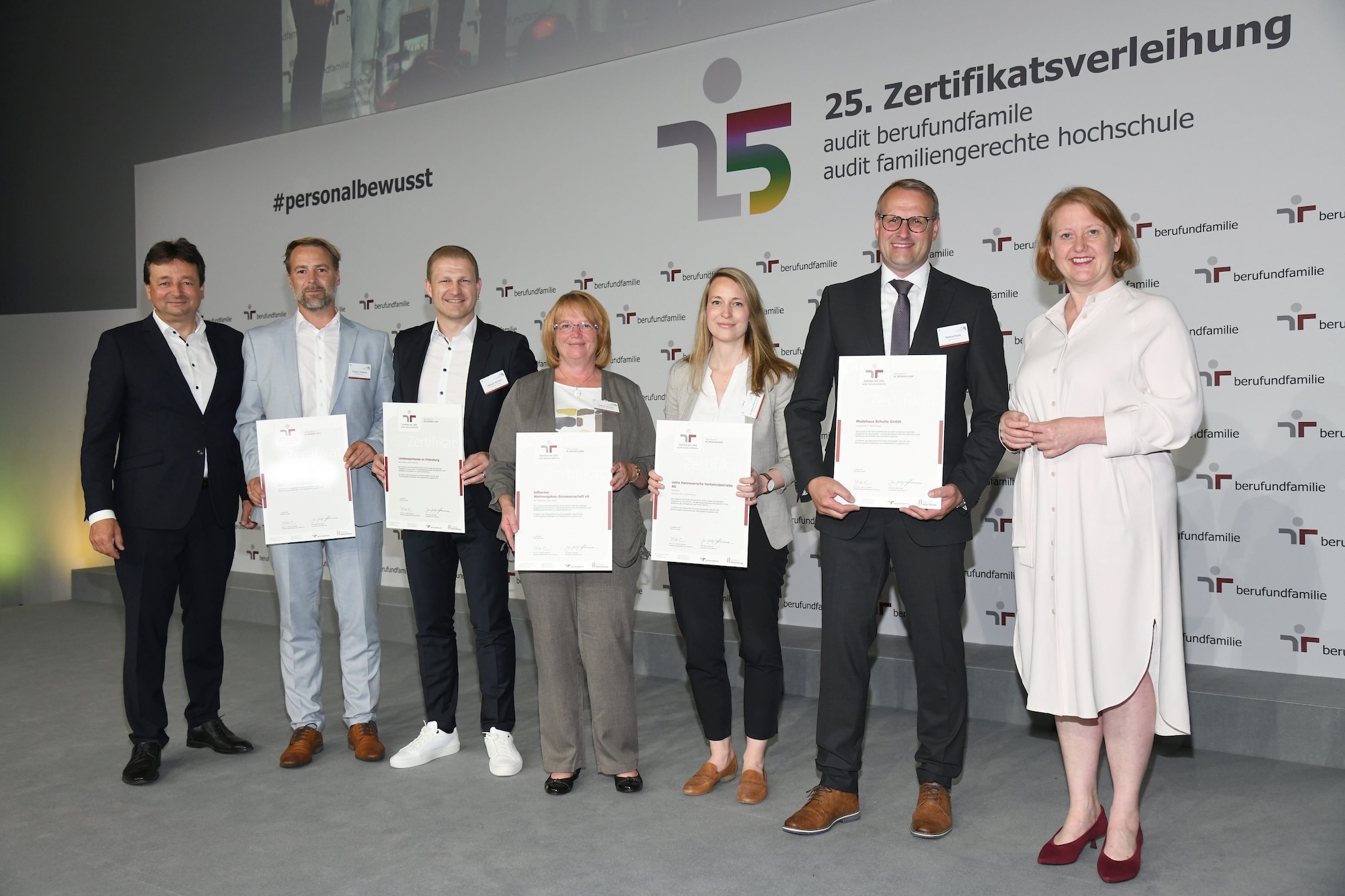 2023-06-13, Zertifikatsverleihung Audit berufundfamilie