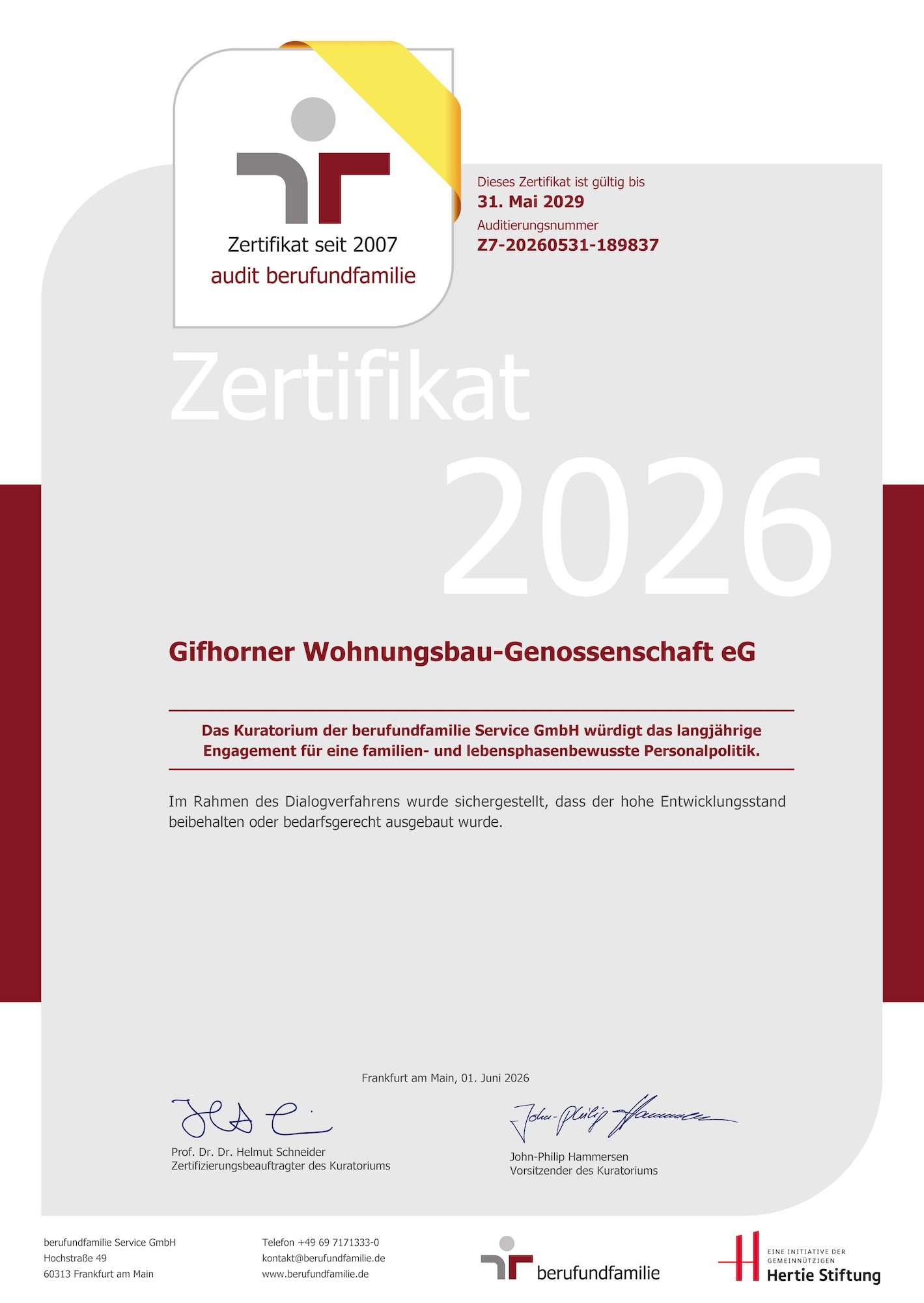 Audit berufundfamilie 2026-2029 Zertifikat_189837_20260601121201